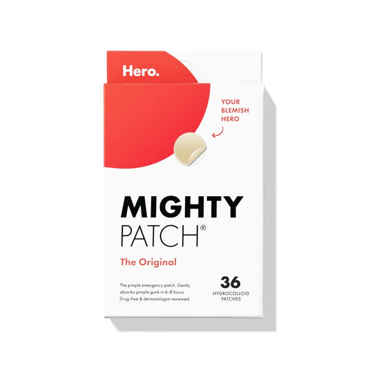 Mighty Patch™ - Hydrocolloid Acne Pimple Patch for Covering Zits and Blemishes on Face and Skin