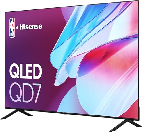 Hisense QD7 Series QLED 4K UHD Smart TV (2024) – 144Hz, Motion Rate 240, Full Array, Game Mode Pro & Alexa