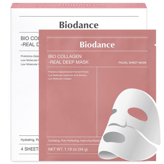 Hydrogel Bio-Collagen Real Deep Mask - (Hydrating Overnight) Pore Minimizing & Elasticity Improvement