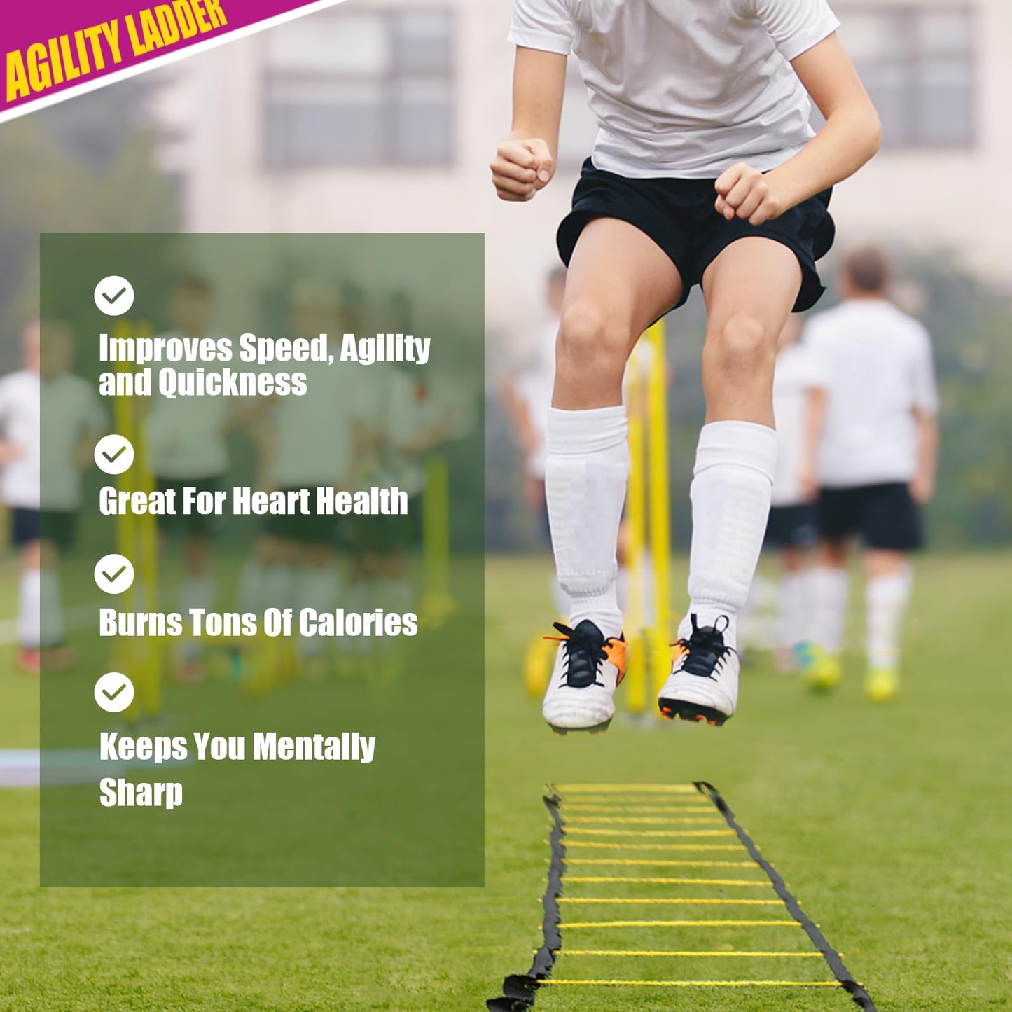 Agility Speed Ladder W/ Carry Bag