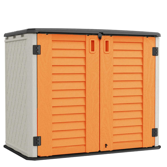 Weather Resistance Horizontal Storage Shed