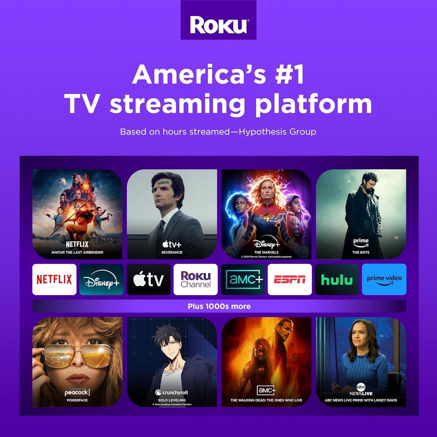 Roku 4K HDR Smart TV – Select Series with Enhanced Voice Remote, Auto Brightness & Seamless Streaming