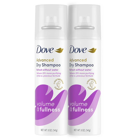 Dry Shampoo For Volume & Fullness - 2 Count (Refreshing with Oil Control) 5 Oz