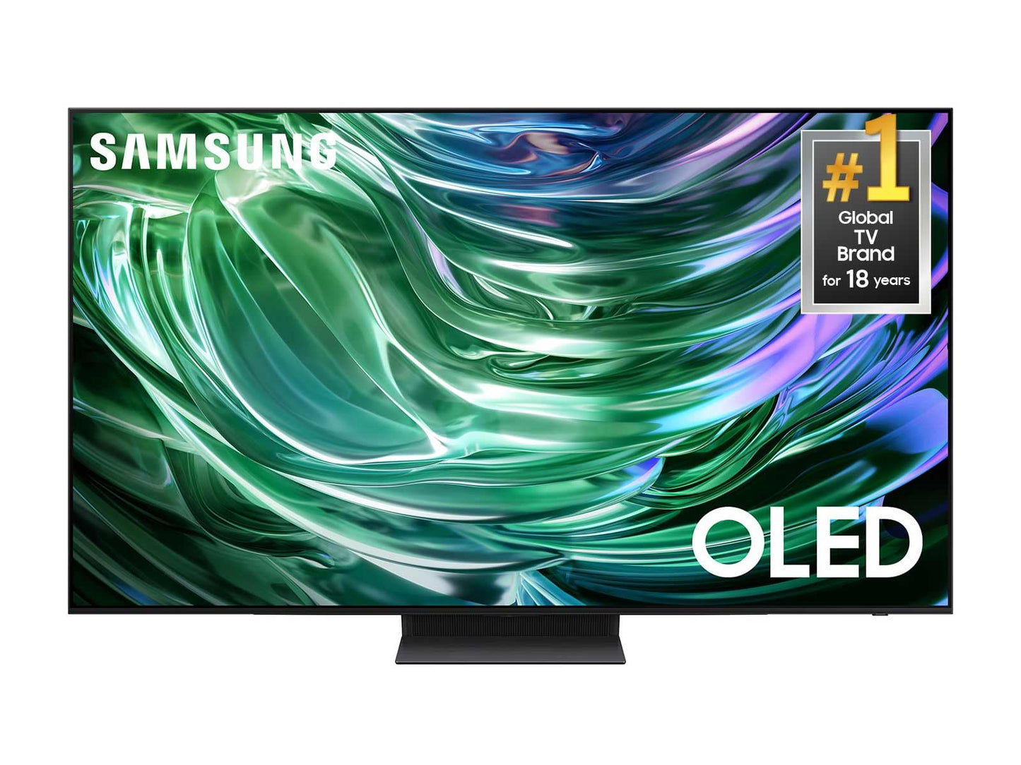 SAMSUNG OLED 4K Smart TV (2024) – S90D Series with Dolby Atmos, Object Tracking Sound, 4K AI Upscaling & Alexa