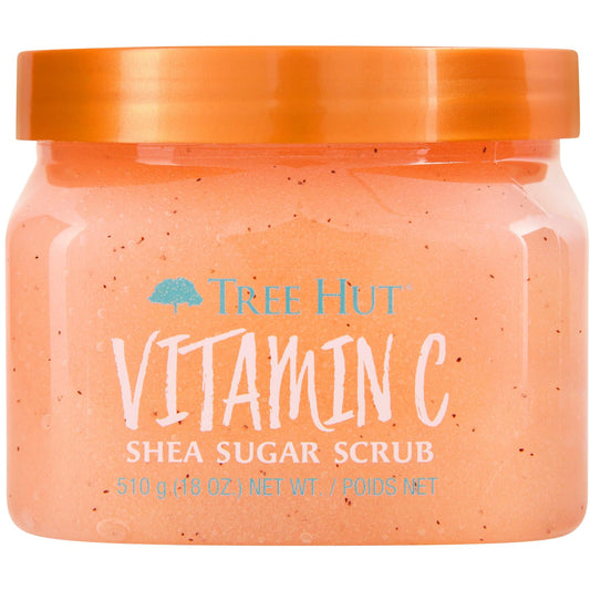 Ultra Hydrating and Exfoliating Vitamin C Shea Sugar Scrub - Nourishing Essential Body Care (18 0z)