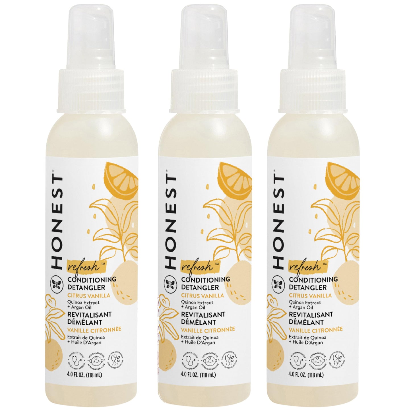 Leave-in Conditioning Hair Detangler + Fortifying Spray