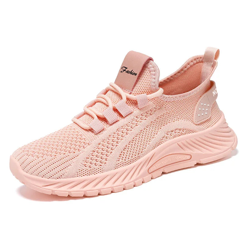 Women's Ultra-Light Breathable Mesh Sneakers – Stylish & Comfortable Casual Shoes