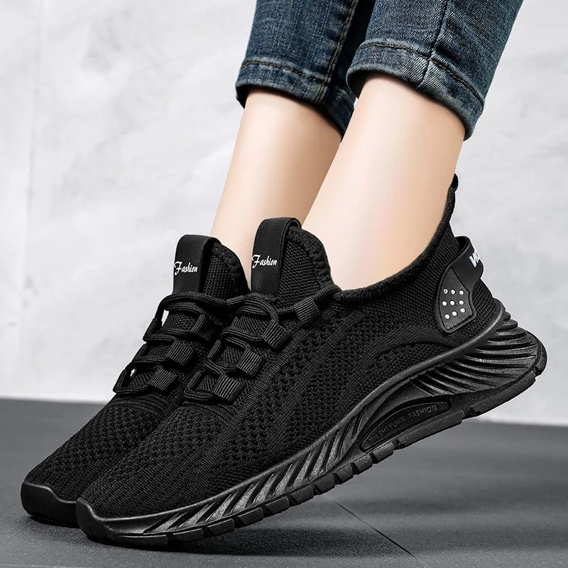 Women's Ultra-Light Breathable Mesh Sneakers – Stylish & Comfortable Casual Shoes