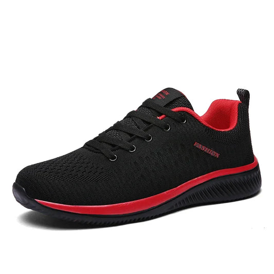 Men’s Breathable Knit Sneakers – Lightweight Running, Walking & Gym Shoes