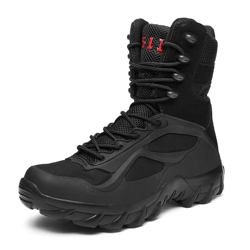 Men’s Tactical Boots – Lightweight, Durable & Non-Slip Military Combat Footwear