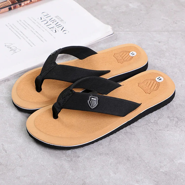 Casual Flip Flops for Men – Comfortable & Non-Slip Summer Sandals