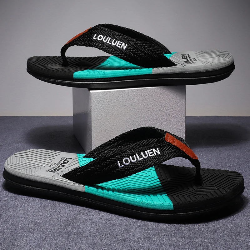 Men’s Summer Beach Flip Flops – Lightweight, Breathable, and Stylish