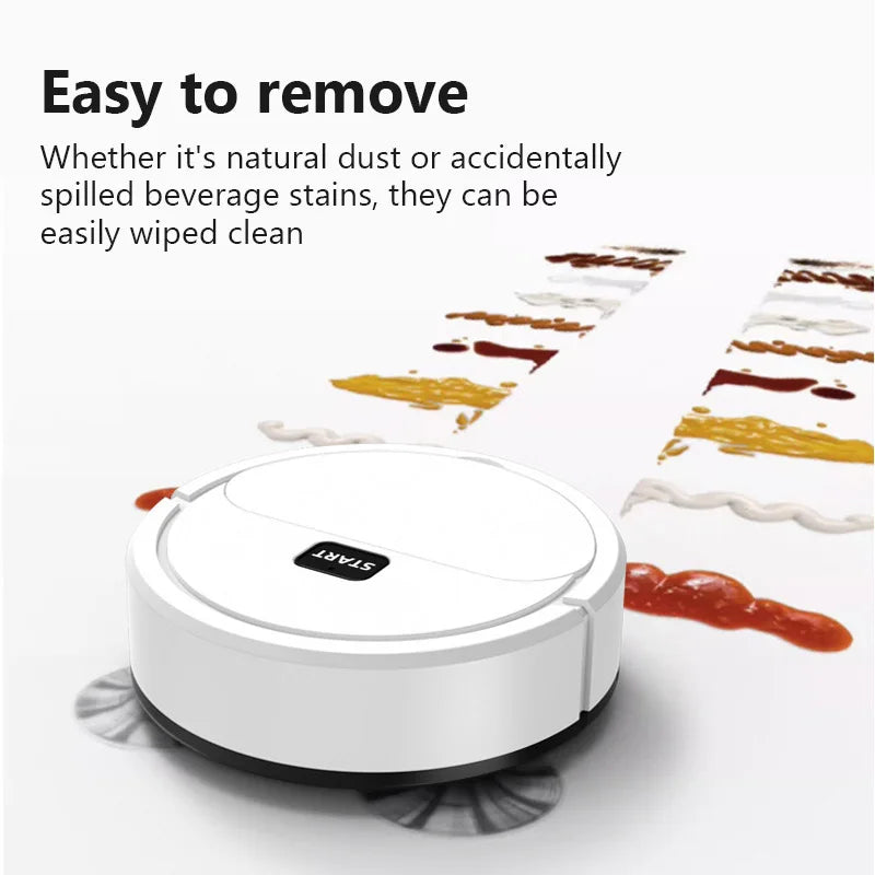 Smart Automatic Sweeping Robot – 3-in-1 Vacuum, Mop & Sweeper for Effortless Home Cleaning