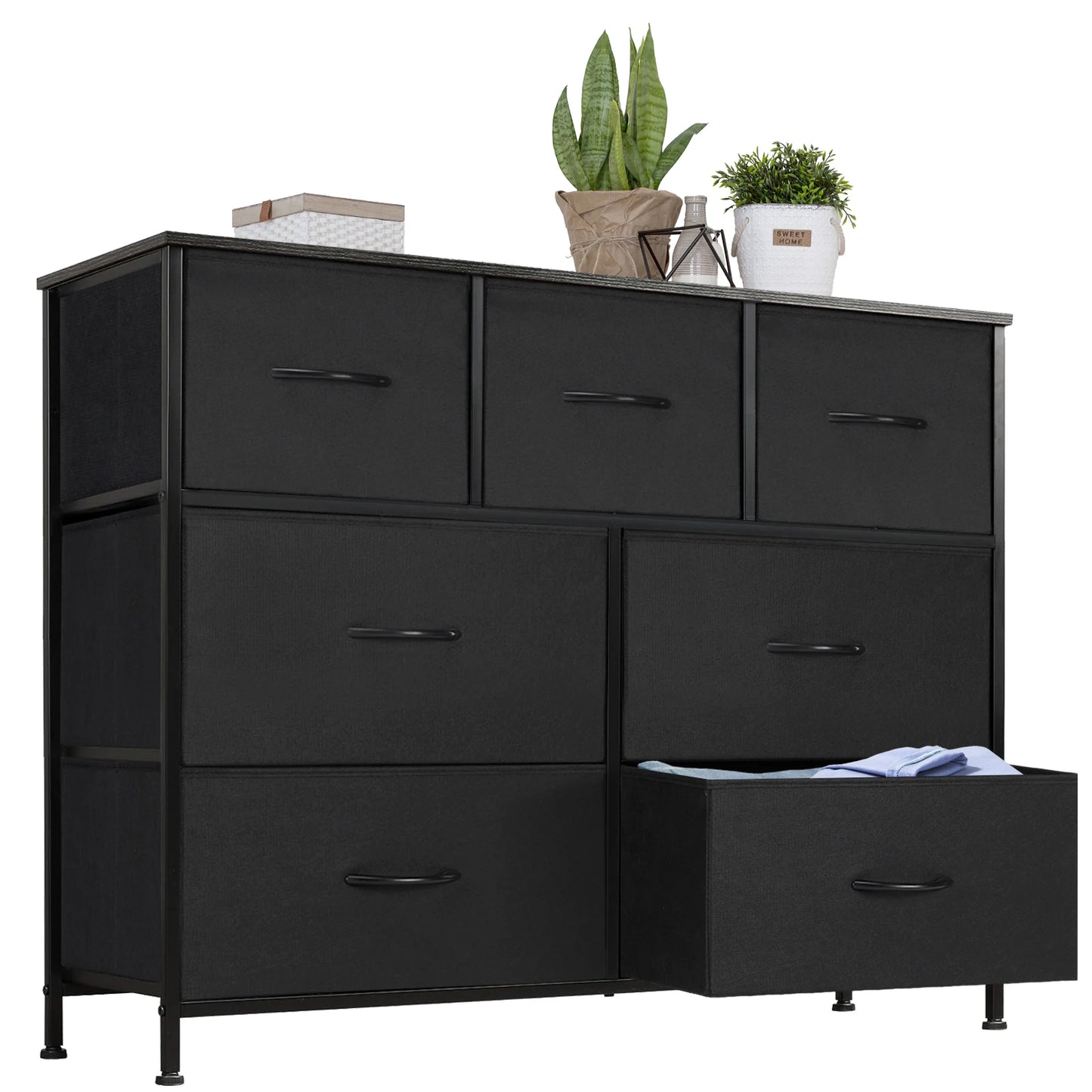 7-Drawer Dresser for Bedroom – Fabric Storage Chest & Closet Organizer for Clothes & Living Room