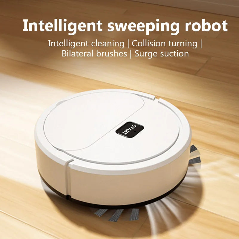 Smart Automatic Sweeping Robot – 3-in-1 Vacuum, Mop & Sweeper for Effortless Home Cleaning