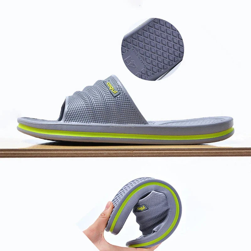 Men’s EVA Non-Slip Slippers – Ultra-Soft, Comfortable, & Durable for Home & Bathroom