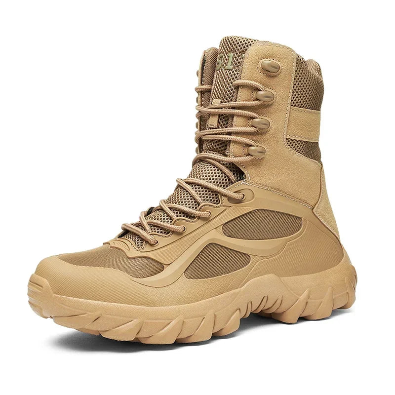 Men’s Tactical Boots – Lightweight, Durable & Non-Slip Military Combat Footwear