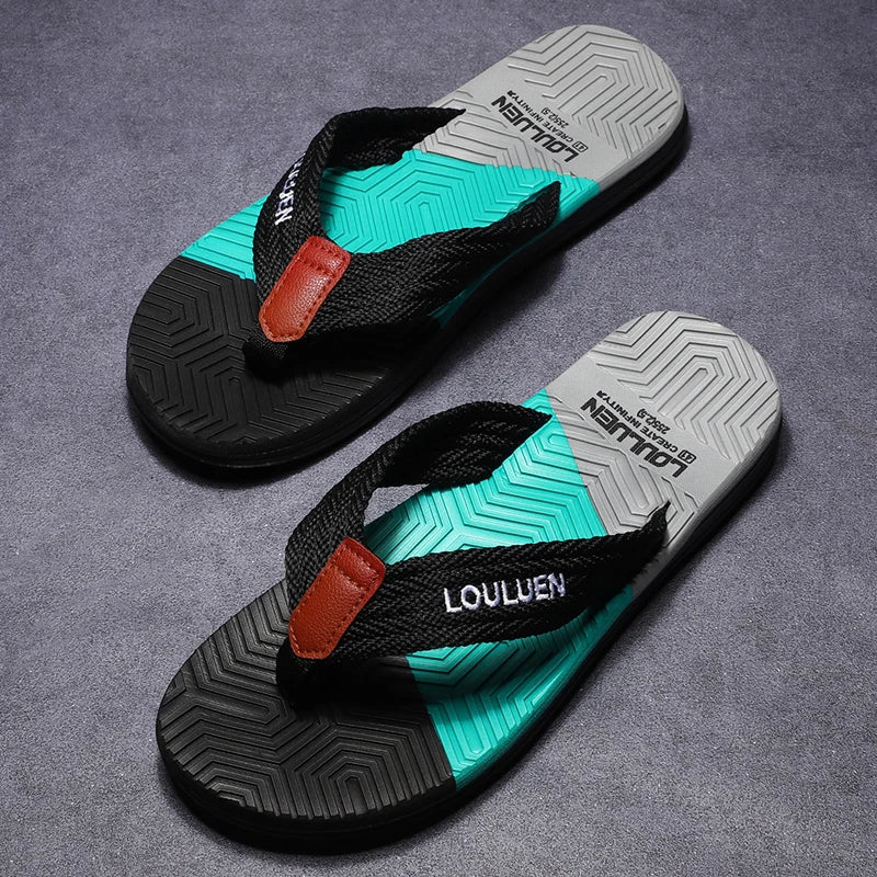 Men’s Summer Beach Flip Flops – Lightweight, Breathable, and Stylish