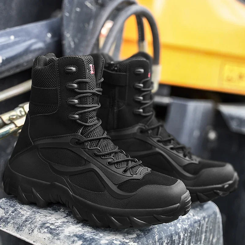 Men’s Tactical Boots – Lightweight, Durable & Non-Slip Military Combat Footwear