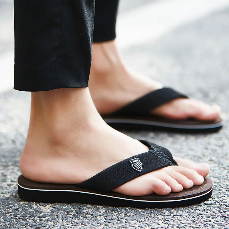 Casual Flip Flops for Men – Comfortable & Non-Slip Summer Sandals