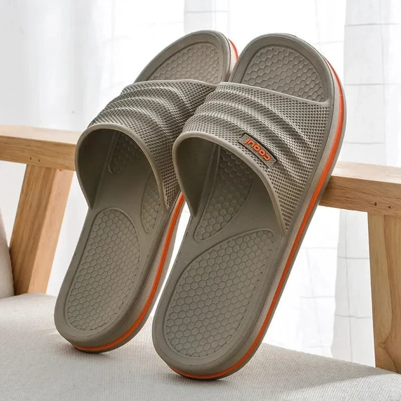 Men’s EVA Non-Slip Slippers – Ultra-Soft, Comfortable, & Durable for Home & Bathroom