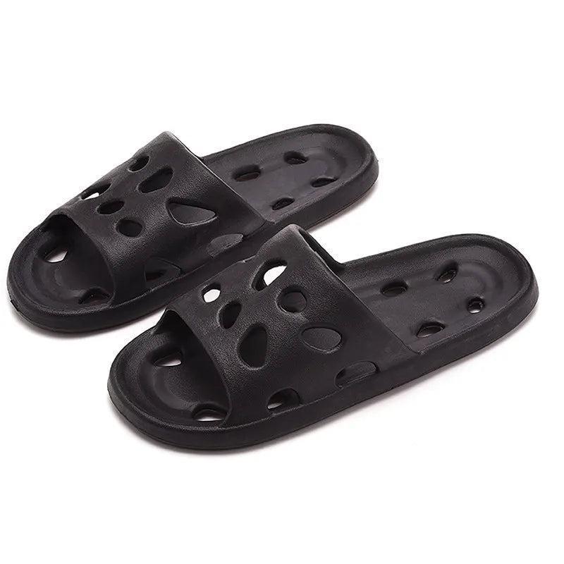 Soft EVA Shower Slippers – Anti-Slip Indoor & Outdoor Slides for Men