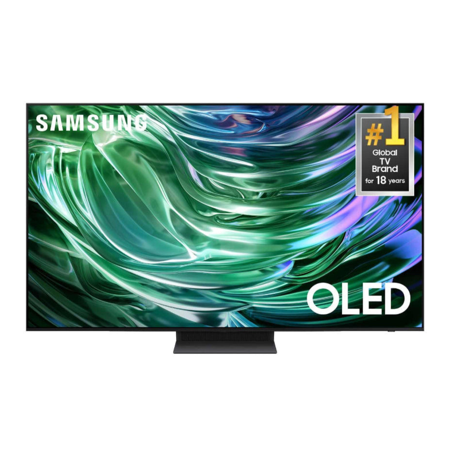 SAMSUNG OLED 4K Smart TV (2024) – S90D Series with Dolby Atmos, Object Tracking Sound, 4K AI Upscaling & Alexa