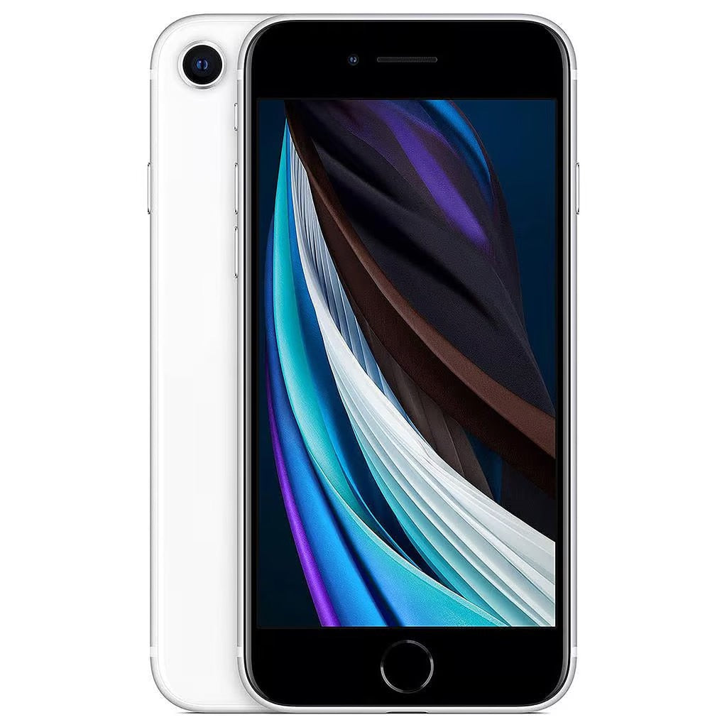 iPhone SE (2020) Unlocked (Choose Color & Storage) - Seller Refurbished